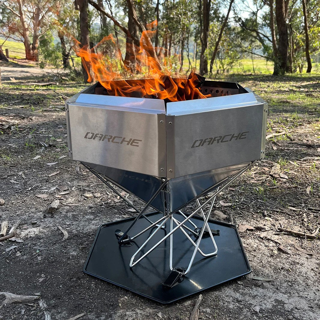 DARCHE ダーチ BBQ HEXAGONAL & FIRE PIT 六角焚き火台 沖縄・離島は要確認|オートクラフト
