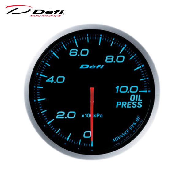 Defi デフィ Defi-Link Meter ADVANCE BF Φ60 油圧計 0kPa～1000kPa ブルー｜オートクラフト