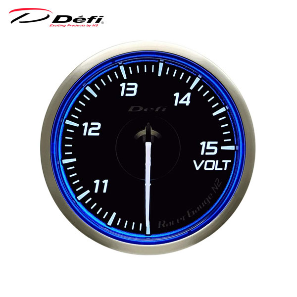 Defi デフィ Racer Gauge N2 Φ60 電圧計 10〜15V プレゼントを選ぼう！