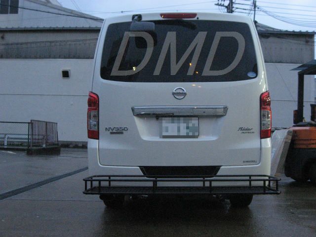 DMD ヒッチメンバー2本出し(背面キャリア) C級 NV350キャラバン 2E26 4E26 6E26 8E26 H24.6~ DX/GX/ライダー 標準ボディ|オートクラフト