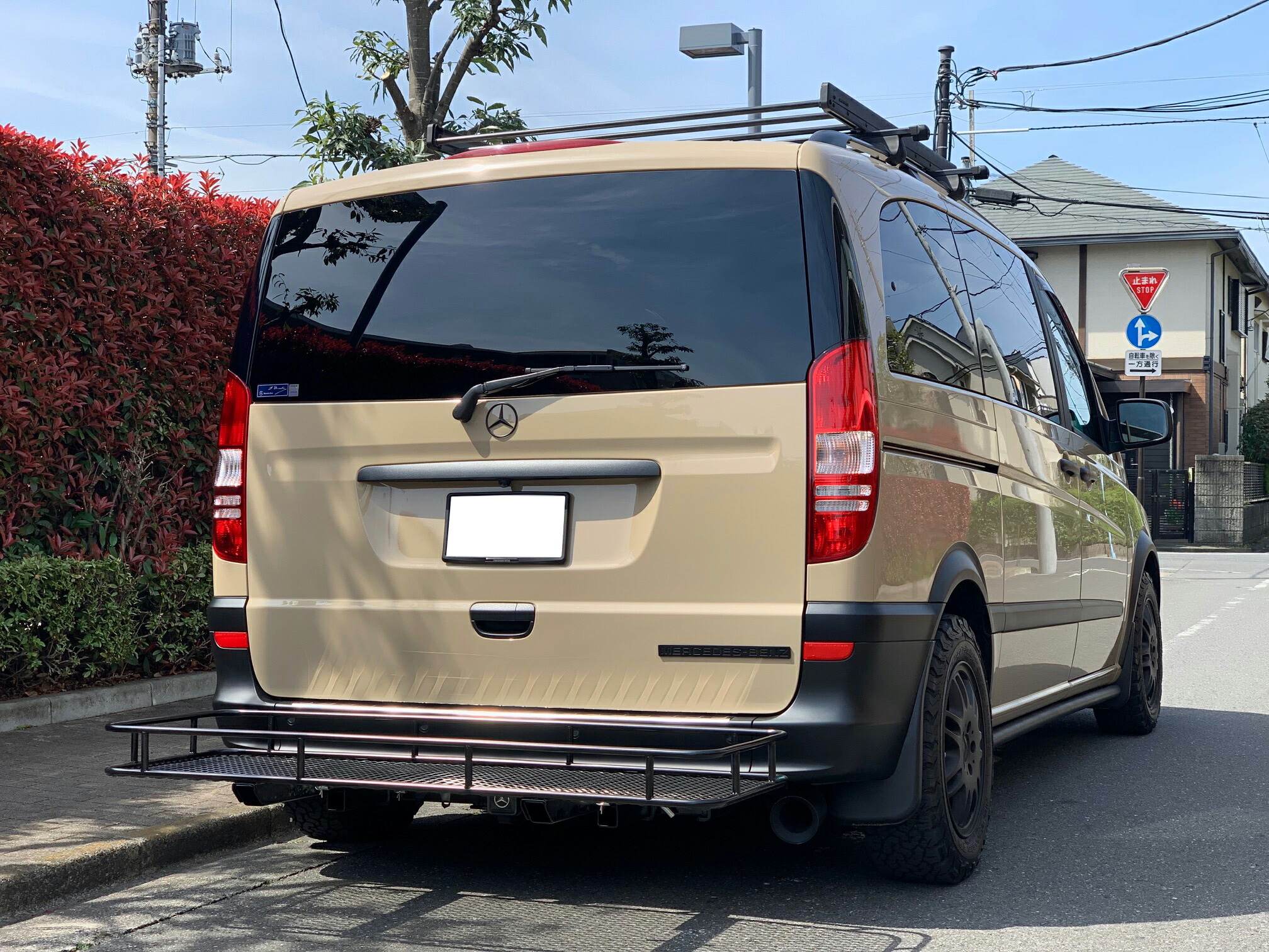 DMD ヒッチメンバー3本出し(ヒッチ＋キャリア) D級 メルセデスベンツ Vクラス (W639) H18.11～H22.12 V350 トレンド/アンビエンテ ノーマルバンパー 前期 viano対応