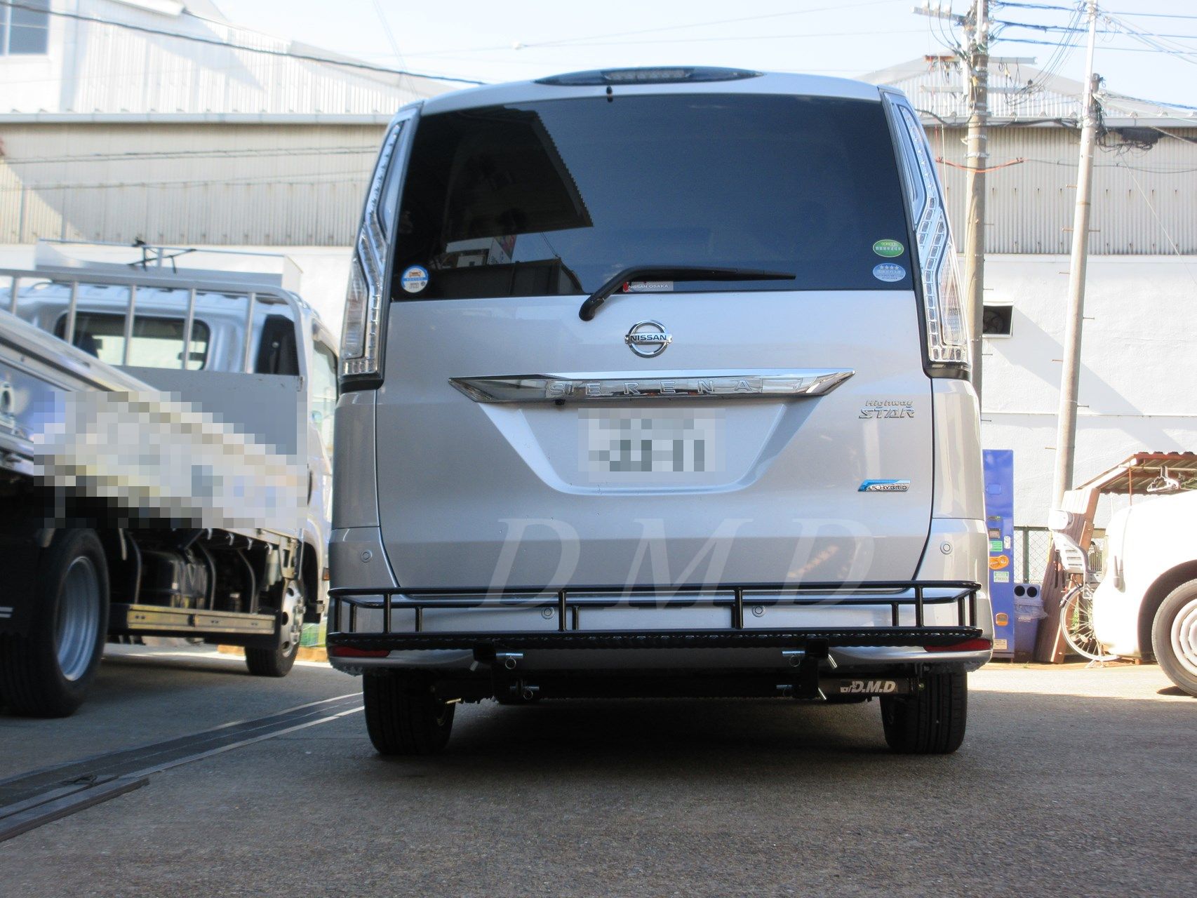 DMD ヒッチメンバー2本出し(背面キャリア) C級 セレナ C25 CC25 CNC25 NC25 H17.5~ 20S/20RS/20RX/20G/ハイウェイスター|オートクラフト