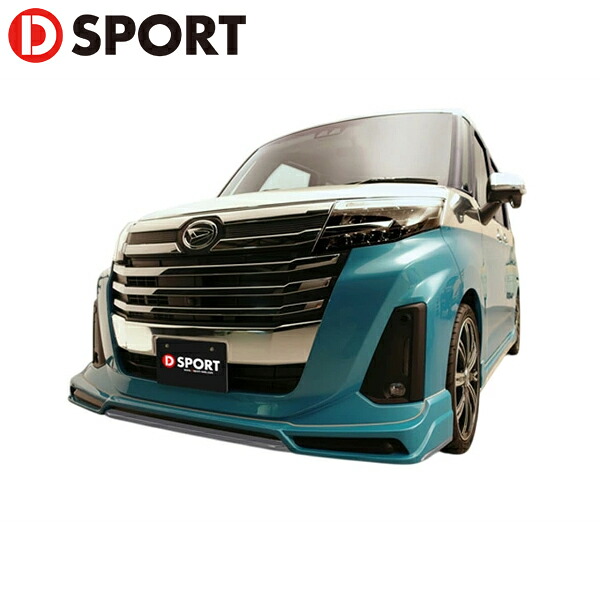 D-SPORT フロントロワスカート（M/C後） コンパーノレッド(R75) ルーミーカスタムG/G-T M900A M910A 20.09～ 個人宅配送不可 沖縄・離島は要確認｜オートクラフト 59,399円