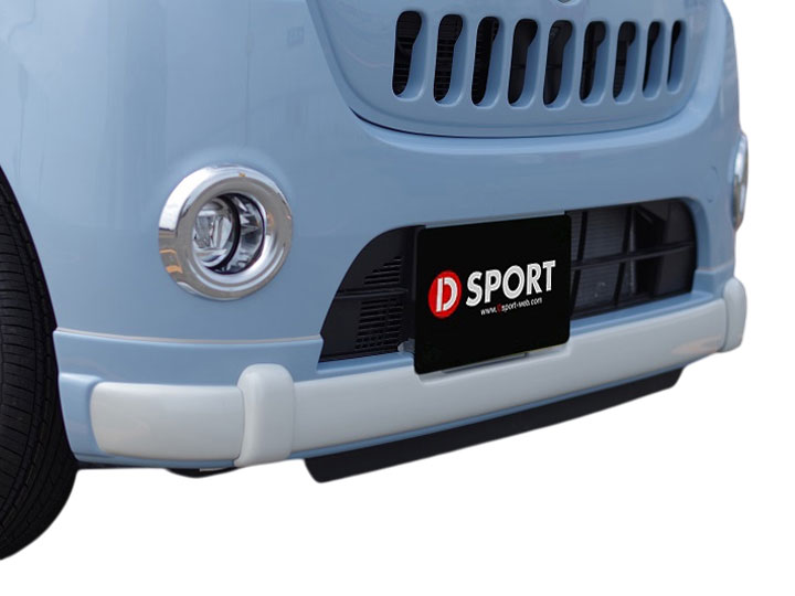 D-SPORT フロントハーフバンパー スムースグレーマイカメタリック(S42) ムーヴキャンバス LA800S LA810S 16.09～ 個人宅配送不可 沖縄・離島は要確認｜オートクラフト