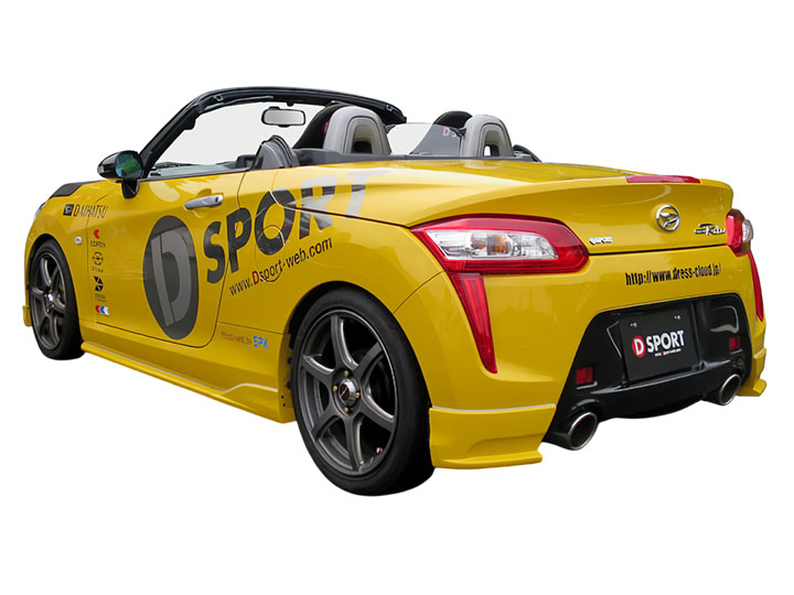 D-SPORT リヤロアスカート 未塗装品 コペンRobe LA400K 14.06～ 個人宅配送不可 沖縄・離島は要確認 33,031円