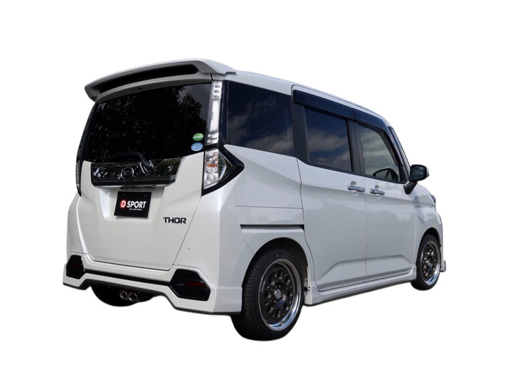D-SPORT リヤロワスカート マゼンタベリーマイカメタリック(R72) ルーミー カスタムG/G-T M900A 16.11~ 個人宅配送不可 沖縄・離島は要確認|オートクラフト