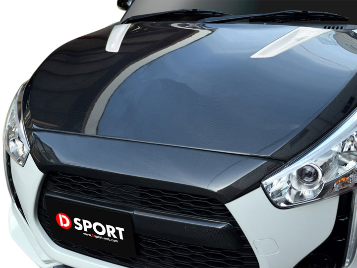 D-SPORT ノーズガーニッシュ フルカーボン コペン Robe LA400K 14.06～ 個人宅配送不可 沖縄・離島は要確認