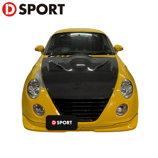 D-SPORT エアロボンネット コペン L880K 02.06～12.08 個人宅配送不可 沖縄・離島は要確認