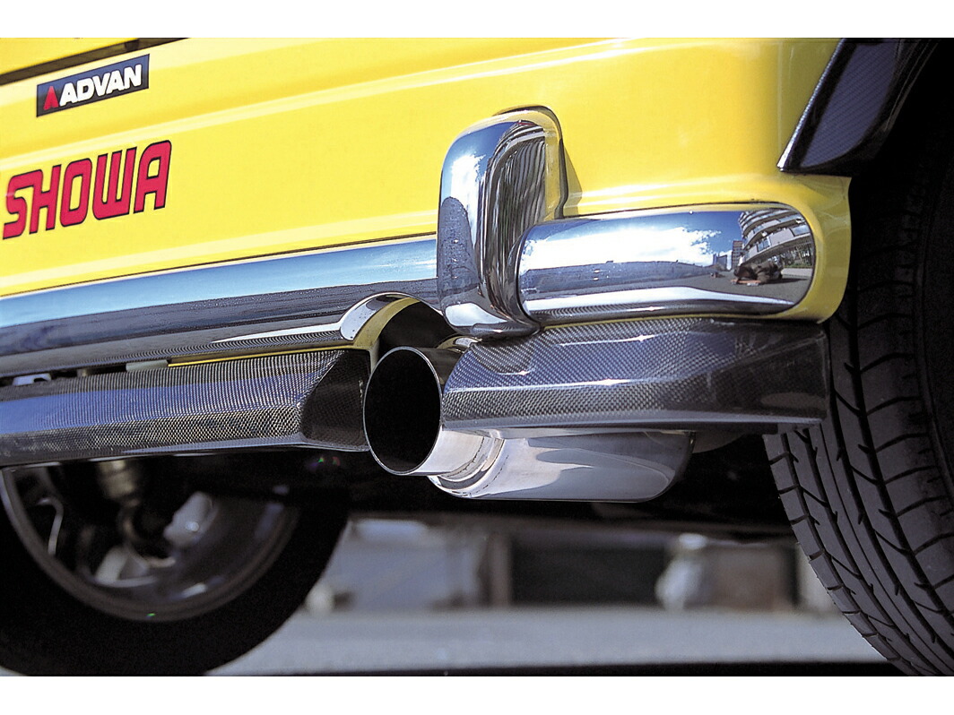 楽天市場】D-SPORT/Dスポーツ スポーツマフラー 1本出し砲弾テール