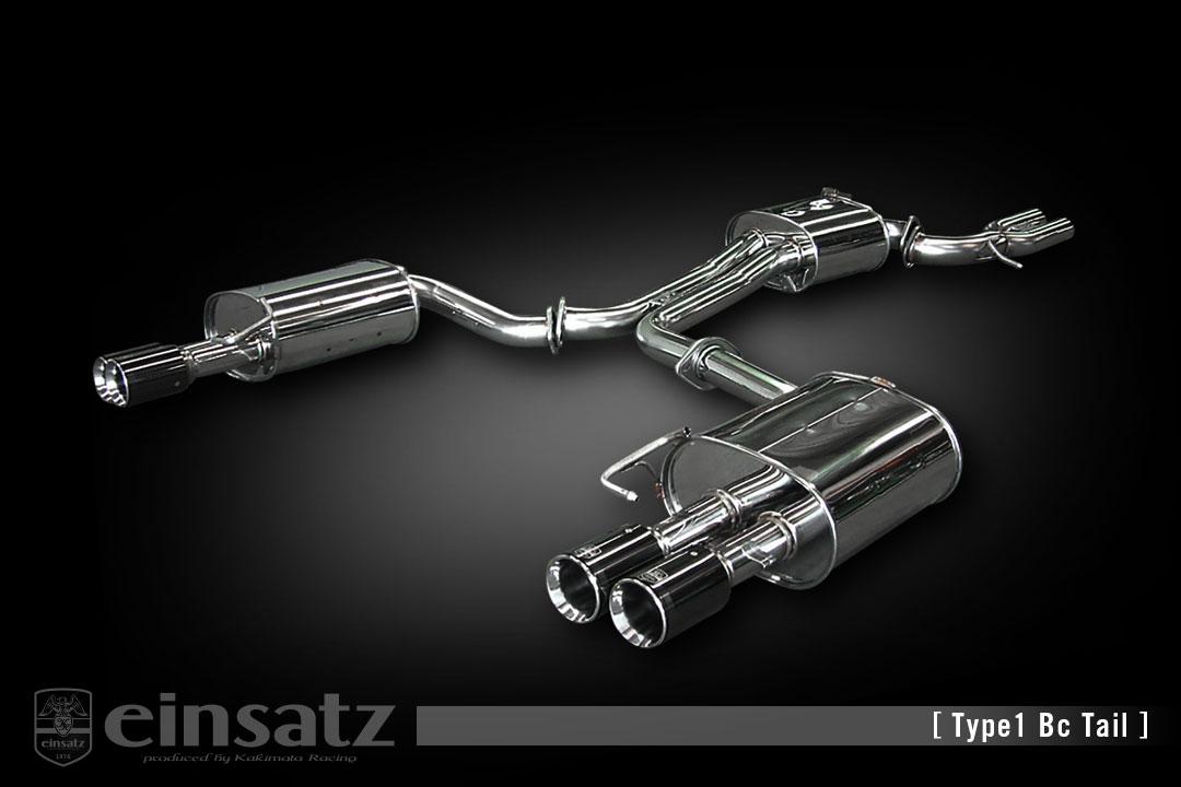 einsatz マフラー s-622 Type1 Tail チタンフェイス AUDI S5 12/1_M/C前 ABA-8TCAUF 12/1_M/C前 4.2_NA CAU 4WD 10/4~12/1 6AT 個人宅配送不可 北海道・沖縄・離島は要確認|オートクラフト