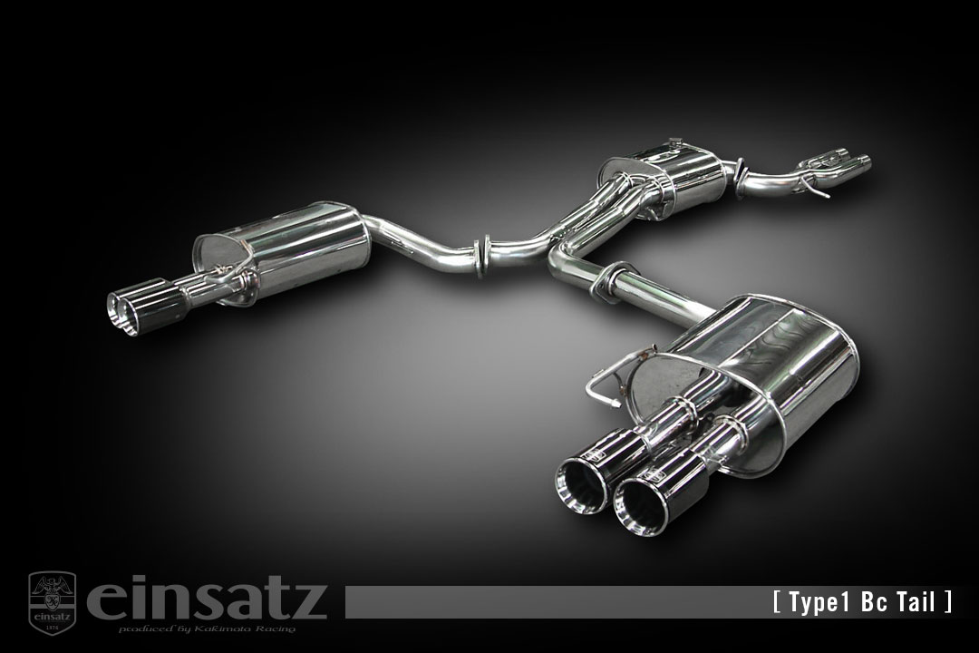 einsatz マフラー s-622 Type1 Tail チタンフェイス AUDI S4 12/4_M/C前 ABA-8KCAKF 12/4_M/C前 3.0_スーパーチャージャー CAK 4WD 10/4~12/4 7AT 個人宅配送不可 北海道・沖縄・離島は要確認|オートクラフト
