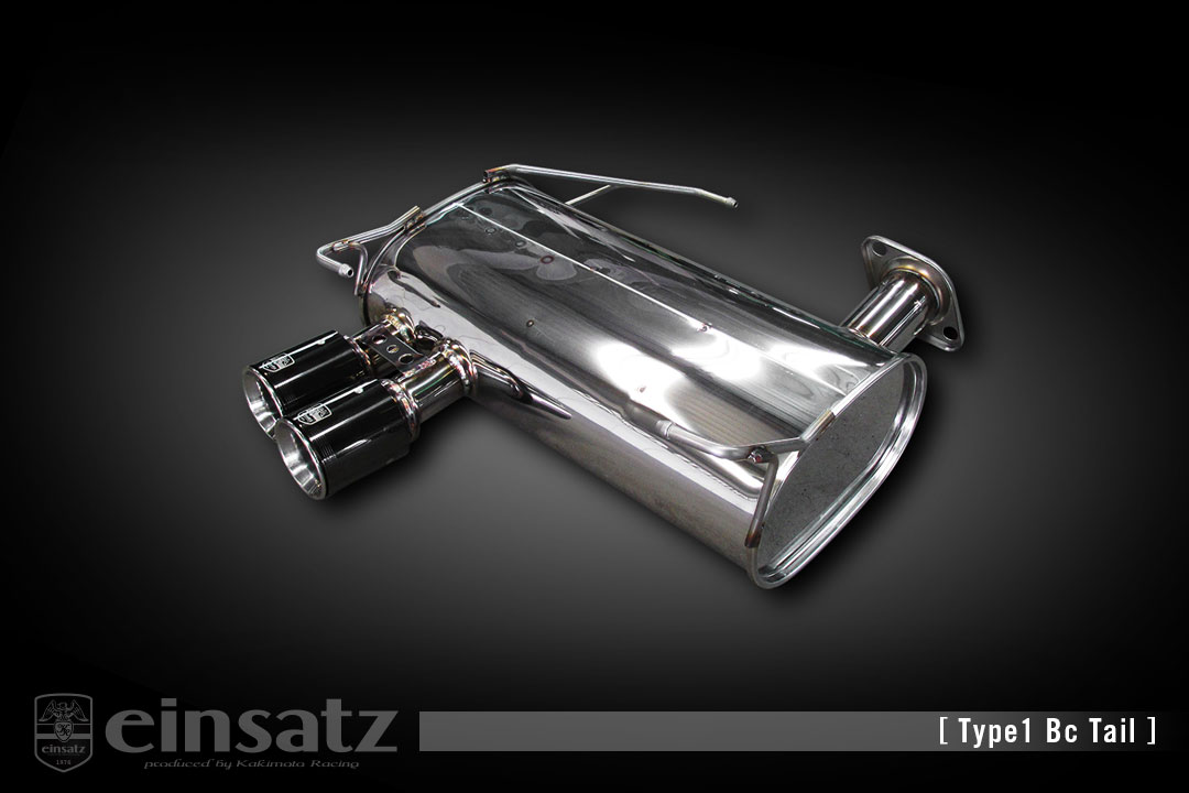 einsatz マフラー s-622 Type1 Tail チタンフェイス BMW 3シリーズ ワゴン（E91） ABA-VR20 2.0_NA N46B20B FR 05/4～08/10 6AT [320i ツーリング Mスポーツ] 個人宅配送不可 北海道・沖縄・離島は要確認｜オートクラフト