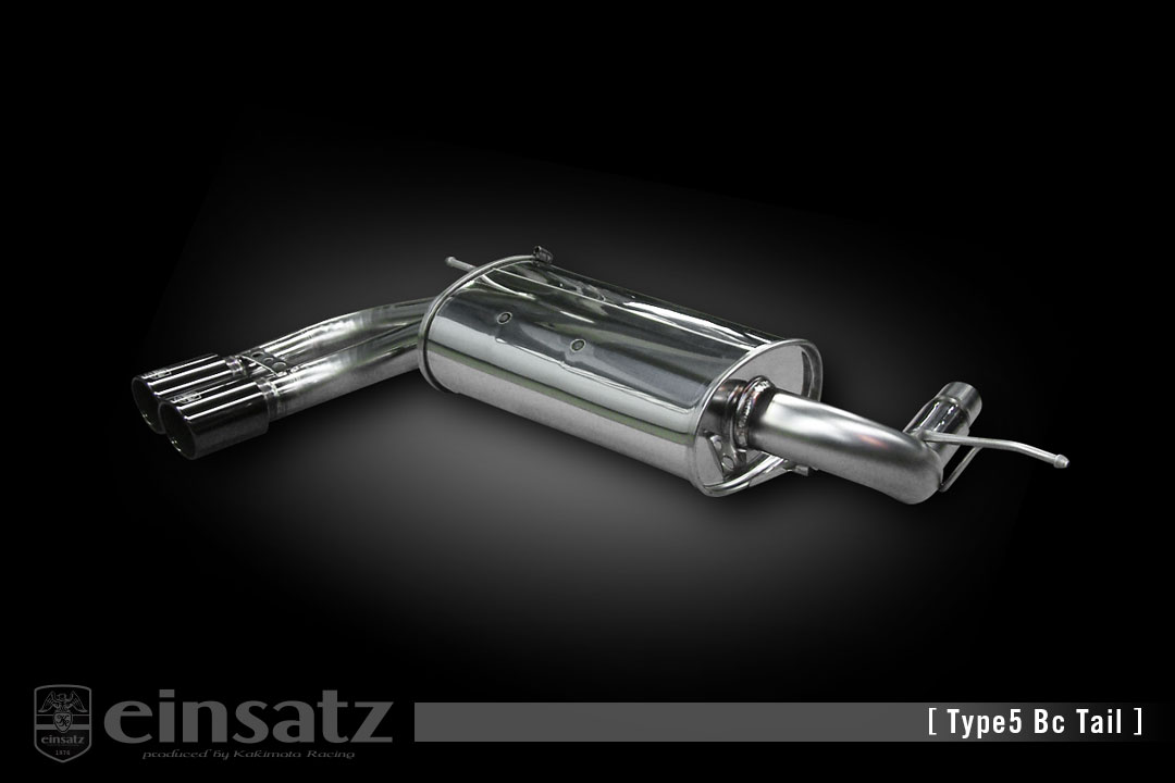einsatz マフラー s-622 Type5 Tail ブラッククローム BMW 3シリーズ セダン（F30） LDA-3D20 16/5_M/C前 2.0_ディーゼルターボ N47D20C FR 12/8～16/5 8AT [320d Mスポーツ] 個人宅配送不可 北海道・沖縄・離島は要確認｜オートクラフト