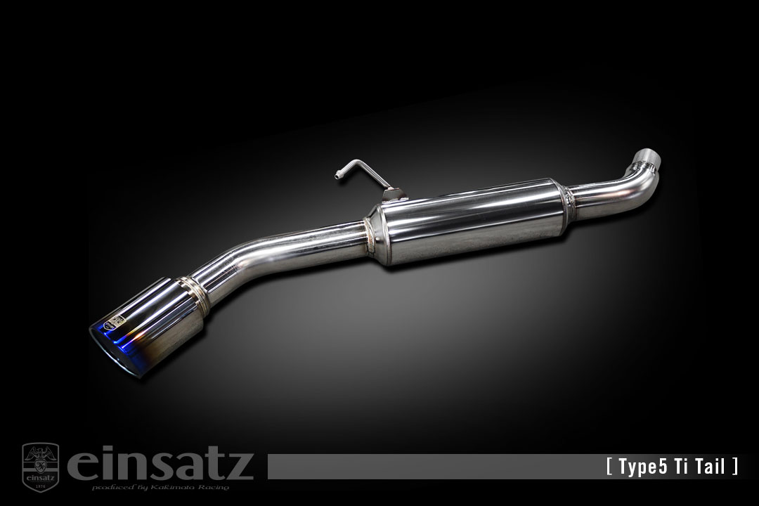 einsatz マフラー s-622 Type5 Tail ブラッククローム ALFA ROMEO ジュリエッタ ABA-940141 1.4_ターボ 940A2 FF 12/8～ 6AT [スポルティーバ] 個人宅配送不可 北海道・沖縄・離島は要確認｜オートクラフト