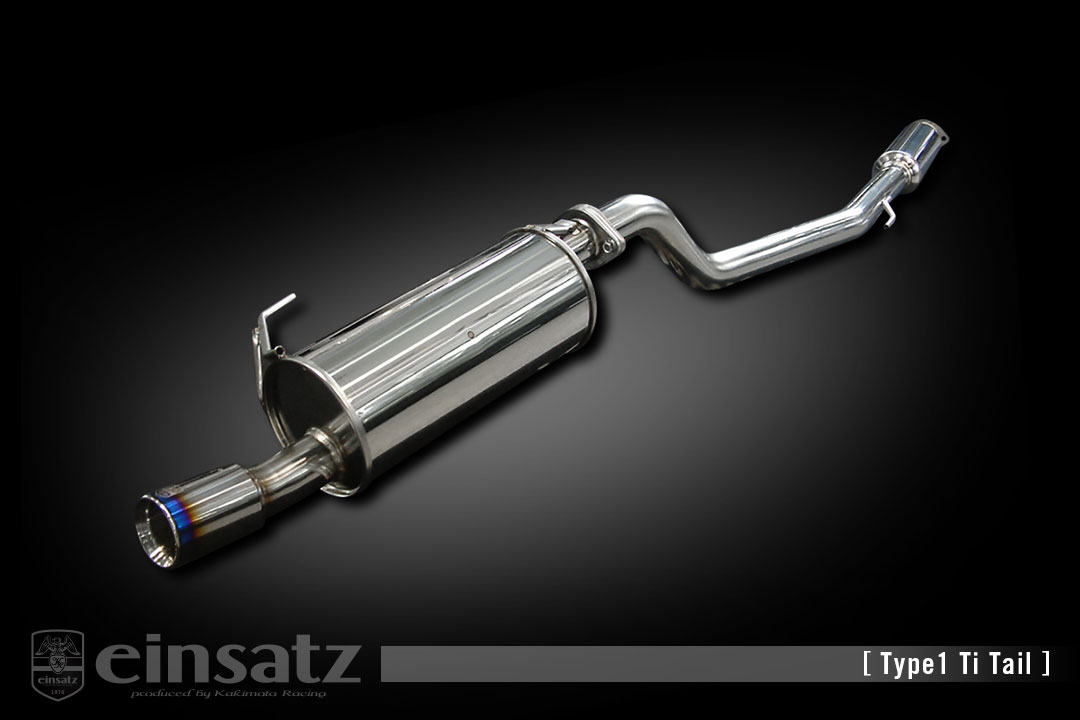 einsatz マフラー s-622 Type1 Tail チタンフェイス RENAUＬT ルーテシア GF-BF4 2.0_NA F4 FF 02/3～04/4 5MT [RS2.0] 個人宅配送不可 北海道・沖縄・離島は要確認