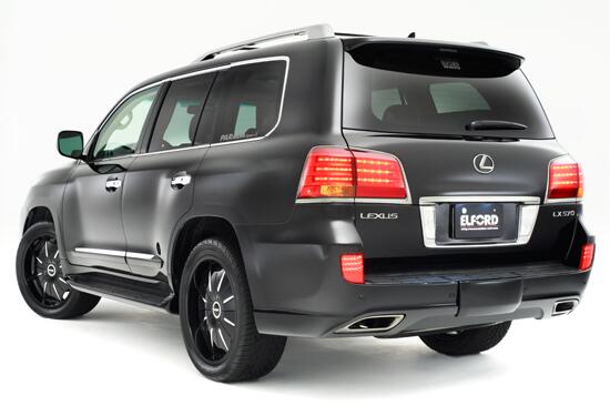 ELFORD エルフォード マフラーインリアバンパー レクサスLX570 2008～2011