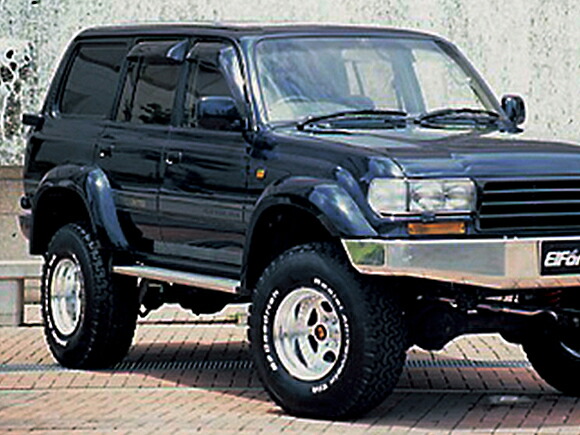 ELFORD エルフォード オーバーフェンダー ワイド量50mm ランドクルーザー80 1992/8～(MC後)｜オートクラフト