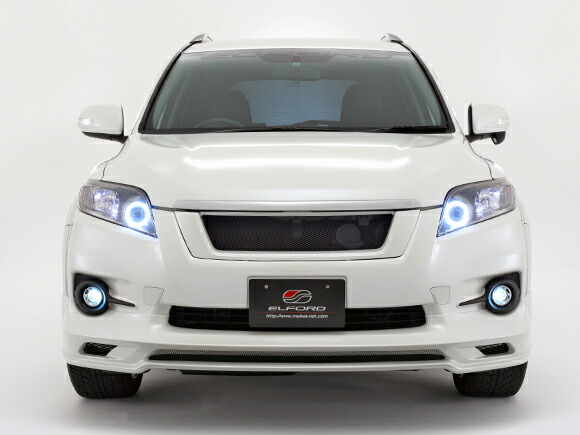 ELFORD エルフォード フロントハーフスポイラー ヴァンガード 2010/2~(後期) 純正ワイド車用