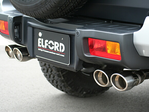 ELFORD エルフォード スプリット4本出しマフラー FJクルーザー 2011/11～ 1GR-FE(4.0L) 日本国内仕様車 ノーマルバンパー用 59,429円