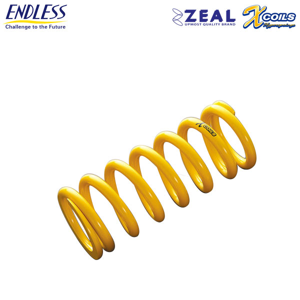 ENDLESS エンドレス ZEAL X COILS 直巻スプリング 1本 内径 ID 60mm 自由長 152mm レート 5kg mm