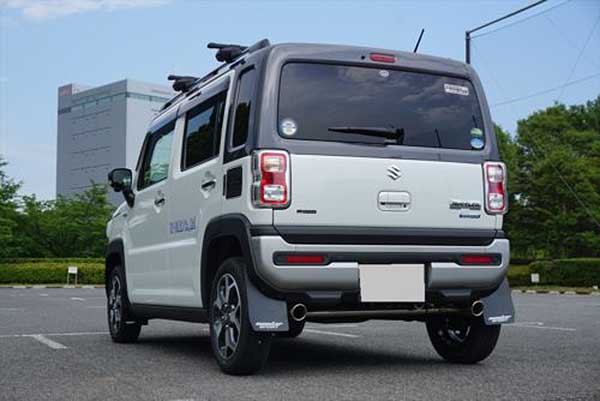EXART ONE マフラー ステンレステール ハスラー 4AA-MR52S R06A ハイブリッドX/Gターボ(2WD)