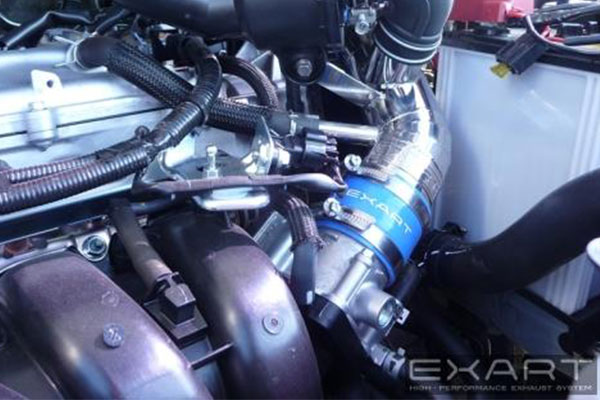 EXART エアインテークスタビライザー インテークパイプのみ(サウンドジェネレーター非対応) ノア ZRR80G 3ZR-FAE|オートクラフト
