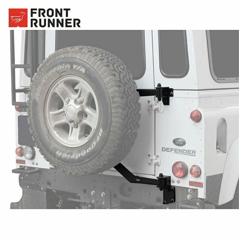 FRONT RUNNER フロントランナー ディフェンダー90/110用スペアタイヤキャリア LAND ROVER ディフェンダー90/110 沖縄・離島は要確認|オートクラフト