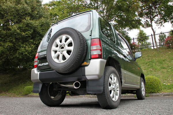 FUJITSUBO フジツボ マフラー パワーゲッター パジェロミニ E-H56A H6.12～H10.10 4A30 ターボ 4WD ※個人宅発送可 ※沖縄・離島は送料要確認｜オートクラフト