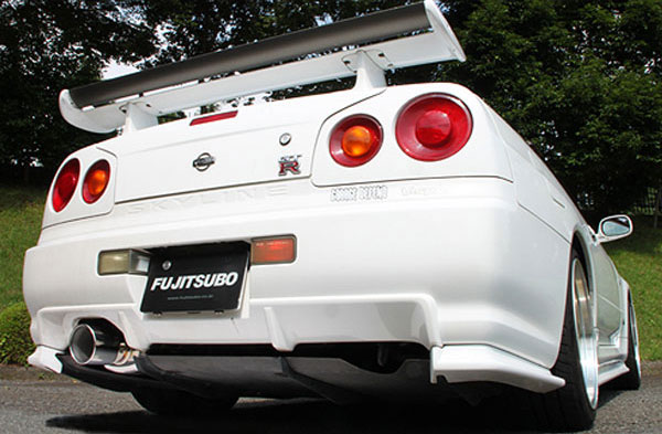 FUJITSUBO フジツボ マフラー レガリスR タイプ エヴォリューション スカイラインGT-R GF-BNR34 H11.1～H14.8 RB26DETT ※個人宅発送可 ※沖縄・離島は送料要確認｜オートクラフト
