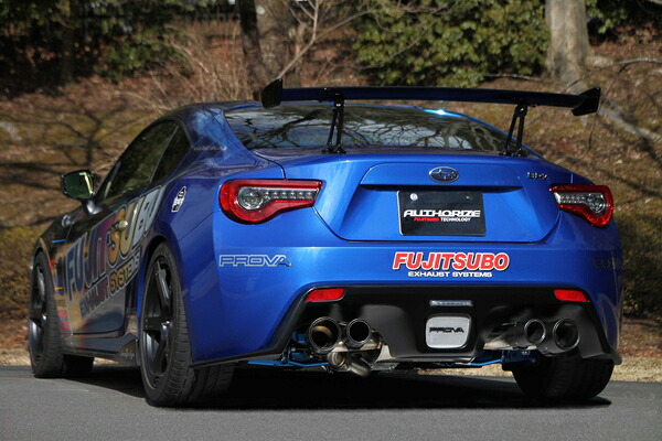 FUJITSUBO フジツボ マフラー A-RM+c (PROVAエアロ 未塗装品) BRZ DBA-ZC6 4BA-ZC6 H24.3～ FA20 アプライドA～ ※個人宅不可 ※沖縄・離島は送料要確認｜オートクラフト