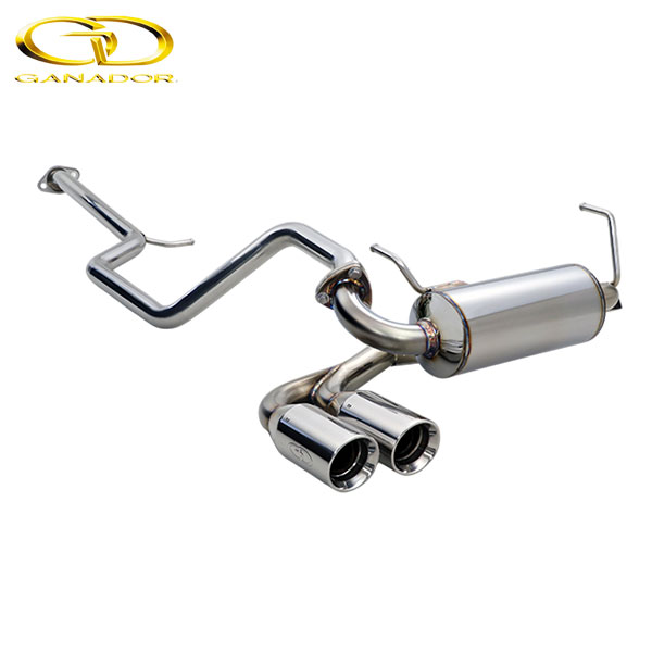 楽天市場】ジムニー 3BA-JB64W マフラー GDE-157 GANADOR ガナドール