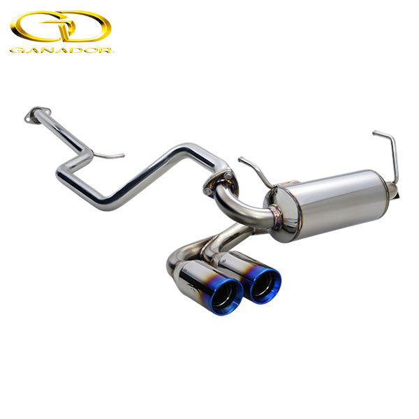 楽天市場】ジムニー 3BA-JB64W マフラー GDE-157 GANADOR ガナドール