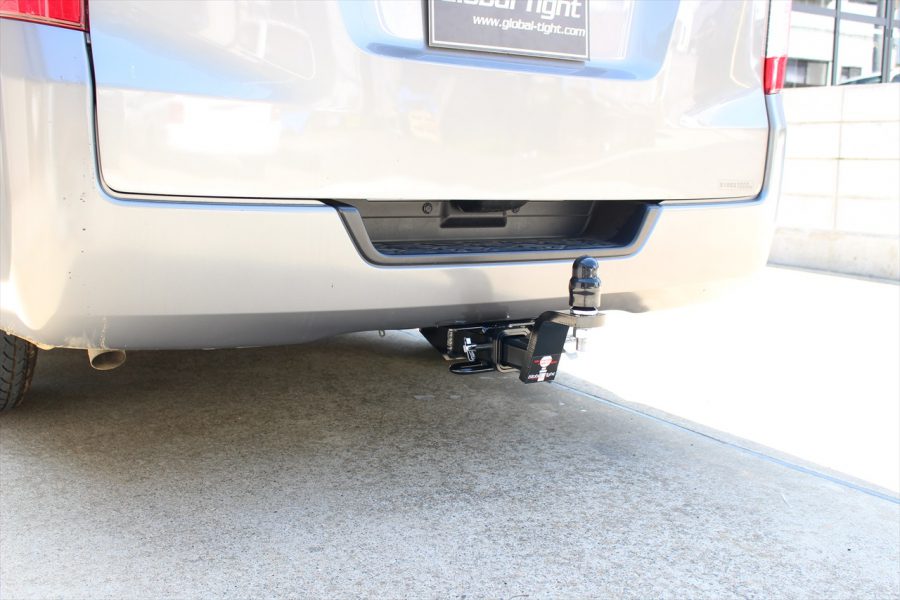 E26キャラバン ノーマルボディ(非ワイド車) ヒッチメンバー ほぼ試着