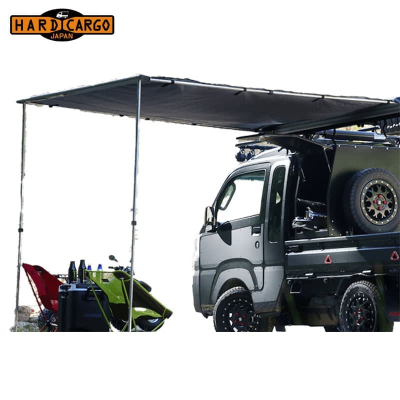 HARD CARGO ハードカーゴ サイドオーニング（トラック専用） ブラック （キャリア専用オプション） 北海道・沖縄・離島は要確認