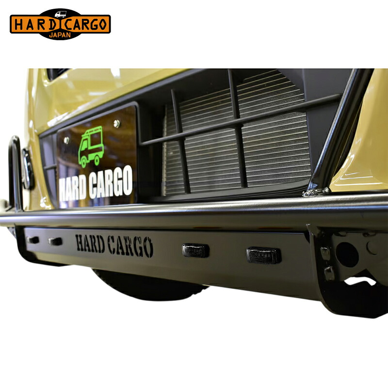 HARD CARGO ハードカーゴ LEDバンパーガード スモークアンバー ムーヴキャンバス LA850S/LA860S 2022/7～ 北海道・沖縄・離島は要確認