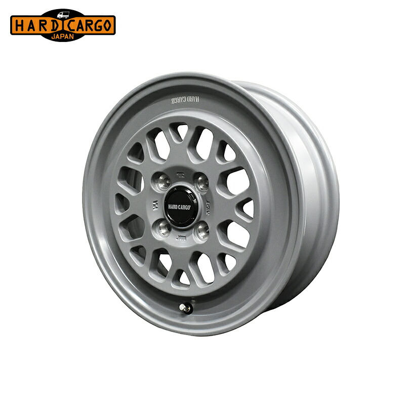 HARD CARGO ハードカーゴ ホイール HCW005 セミグロスグレー 14&times;4.5J 4/100 +45 1本 北海道・沖縄・離島は要確認｜オートクラフト