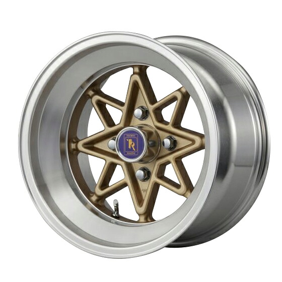 ハヤシレーシング 金型鋳造ホイール NEW TECHNO TRV 15inch 15&times;9.0J 4H PCD114.3 -19 ニューテクノT.R.V｜オートクラフト
