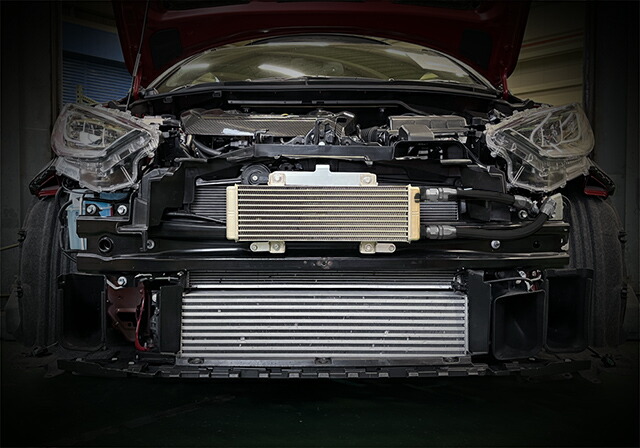 HKS 車種別オイルクーラーキット BLACK Sタイプ ラジエター前 GRヤリス GXPA16 20/09-24/03 G16E-GTS