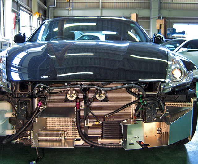 HKS 車種別ATフルードクーラーキット W200xH130xD32mm 9段 フェアレディZ Z34 08/12-21/09 VQ37VHR