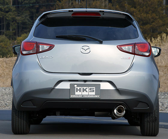 HKS マフラー Hi-Power SPEC-L II デミオ LDA-DJ5FS S5-DPTS 14/09-19/08 個人宅配送不可 沖縄・離島は要確認