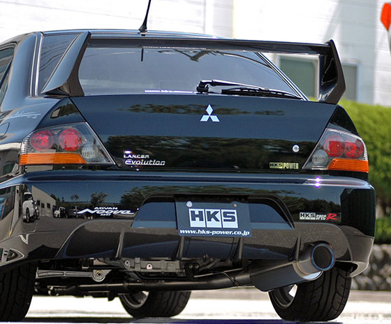 HKS マフラー Hi-Power SPEC-R ランサーエボリューションIX MR GH-CT9A 4G63(MIVEC TURBO 06/08-07/09 受注生産 個人宅配送不可 沖縄・離島は要確認 122,319円