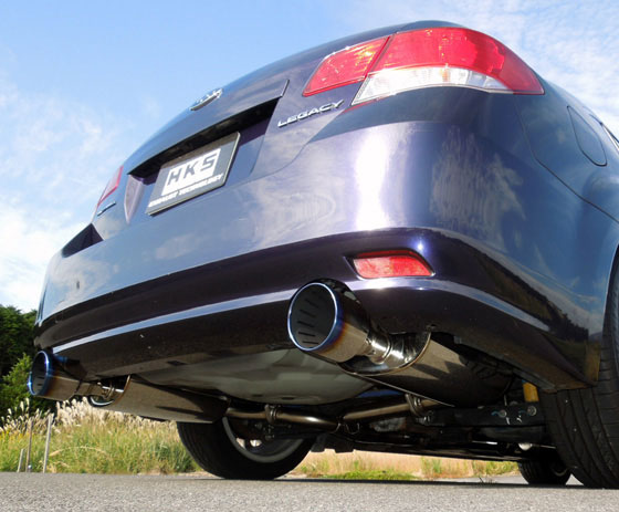 HKS マフラー Super Turbo Muffler レガシィB4 DBA-BM9 EJ25(TURBO 09/05-13/04 センターパイプ付 受注生産 個人宅配送不可 沖縄・離島は要確認｜オートクラフト