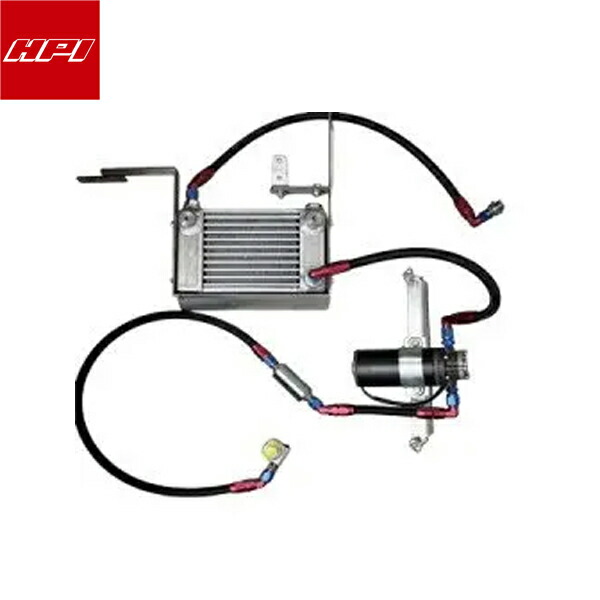 HPI ドロンカップ式 オイルクーラーキット 10段 ラジエター前 インテグラ DC2 B18C 93/05～01/07 HPI ドロンカップ式 オイルクーラーキット 10段 ラジエター