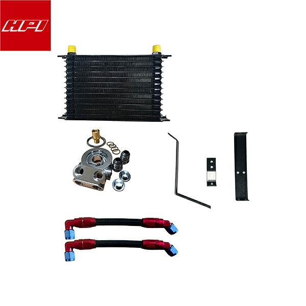 HPI ドロンカップ式 オイルクーラーキット 13段 右フェンダー スカイライン HCR32 RB20DET 89/05～93/08 北海道・沖縄・離島は要確認