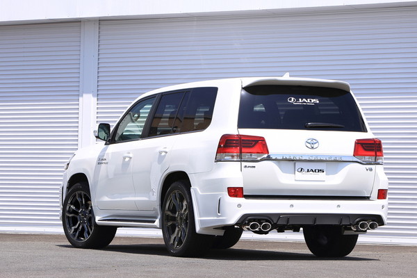 JAOS ジャオス リヤハーフスポイラー ランドクルーザー URJ202W 2015/8～ BATTLEZxEX typeZS-4マフラー装着車 ※送料注意