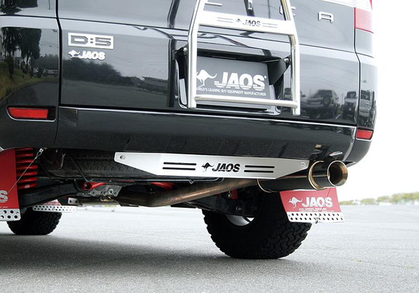 デリカd5前期　ジャオス　スキッドプレート　JAOS ブラック b256304_1.jpg