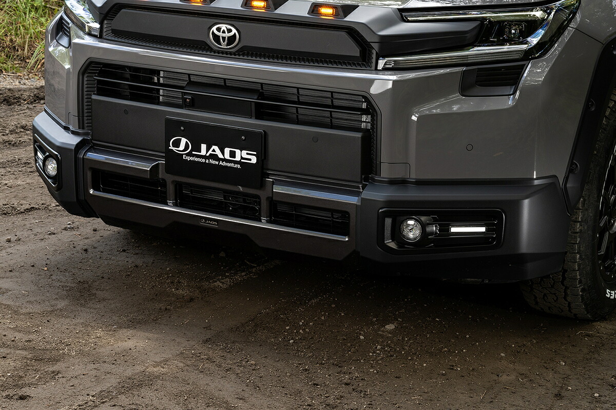 JAOS ジャオス フロントバンパーガード 塗装品 マットブラック RAV4 AXAN64 R7.12～ アドベンチャー｜オートクラフト