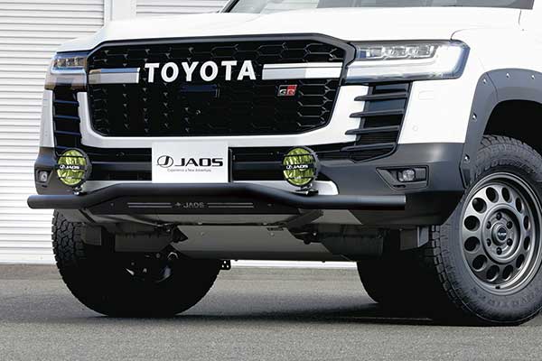 JAOS ジャオス フロントスキッドバー ブラック／ブラック ランドクルーザー VJA300W 2021/8～ VX/AX/GX ※送料注意 48,598円