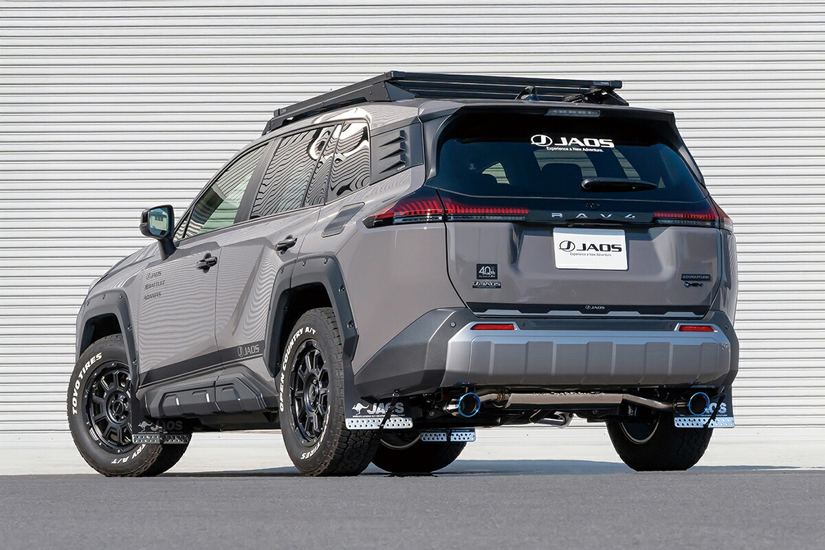 JAOS ジャオス マッドガードIII 1台分セット ブラック RAV4 AXAN64 R7.12～ アドベンチャー｜オートクラフト