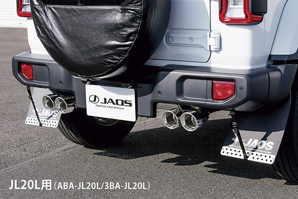 JAOS ジャオス BATTLEZ マフラー ZS-4 ジープ ラングラーアンリミテッド ABA-JL20L 3BA-JL20L 2018/11～2024/10 ルビコン不可 ※送料注意